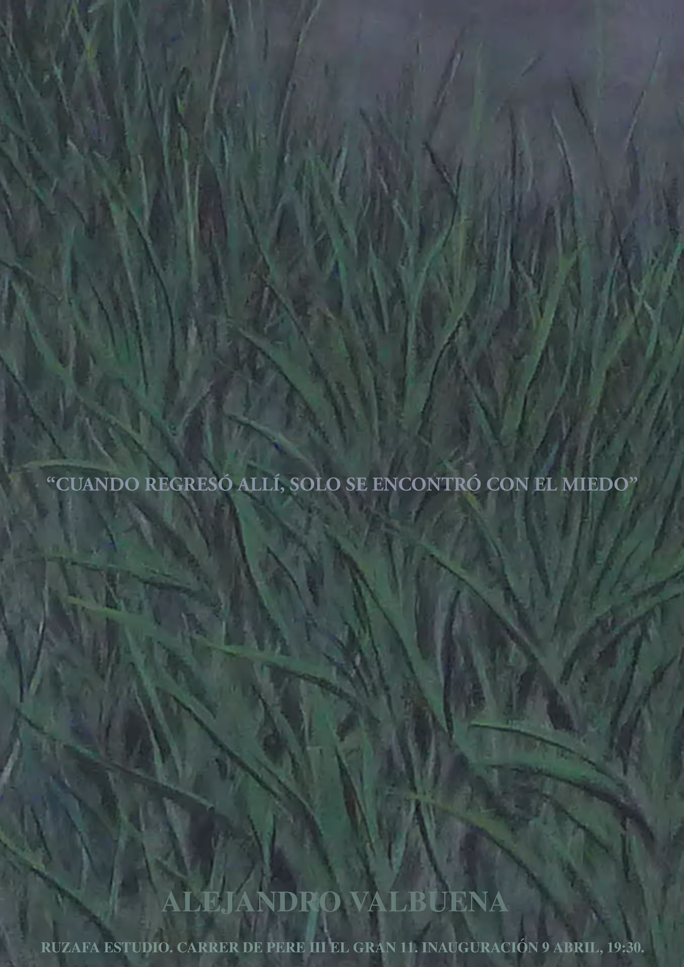 When he returned there, he found only fear